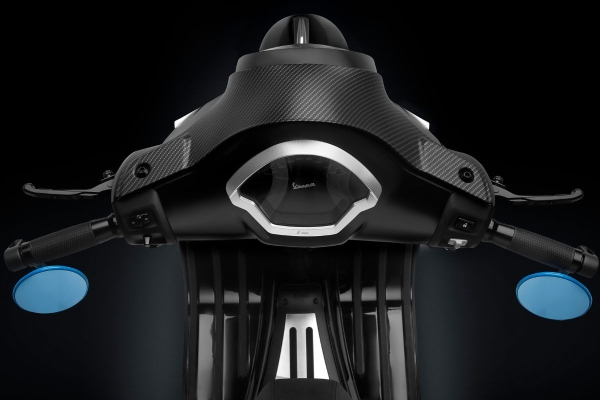 Rizoma Tachoumrandung Analog schwarz für neue Vespa GTS 125 und 300 Modelle ab Baujahr 2023